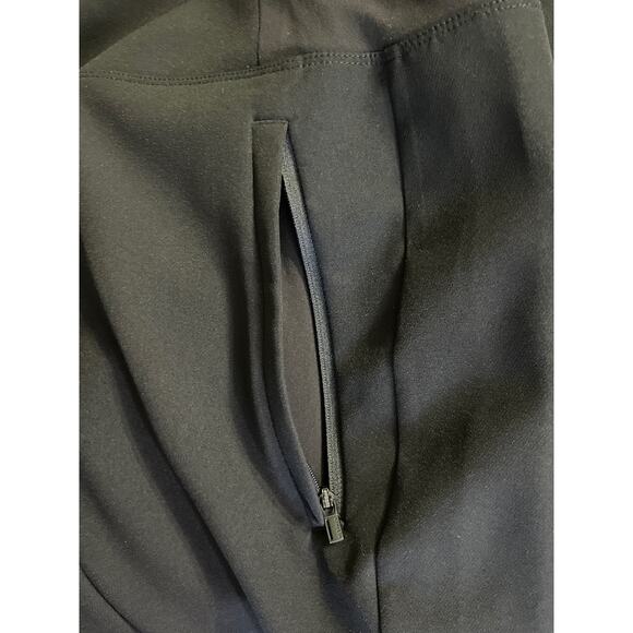 Athleta Brooklyn Ankle Pants Black Size 14 Tall Stretch Slim Fit Work Travel - Picture 7 of 7